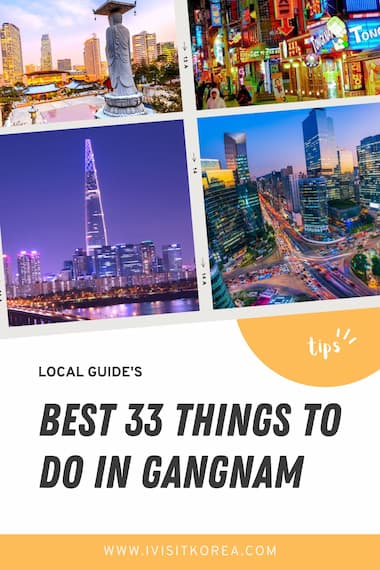 things to do in gangnam