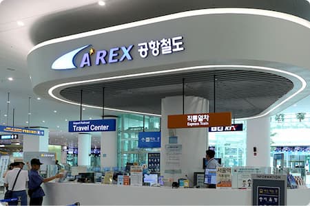 Incheon airport arex travel office