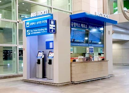 Incheon airport bus ticket office