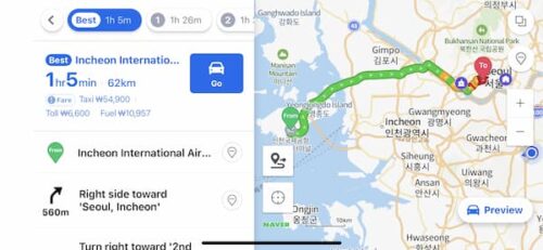 Incheon Airport To Myeongdong by Train, Bus, Taxi, Car - IVisitKorea