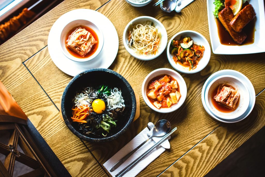 Bibimbap cibo tradizionale coreano
