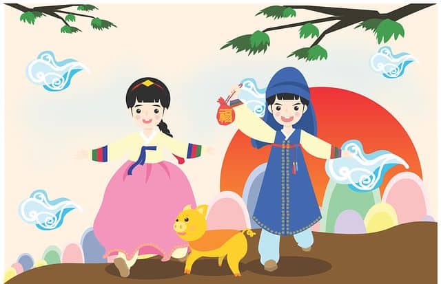 Korean Holiday new year image