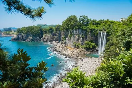 Jeongbang Waterfall