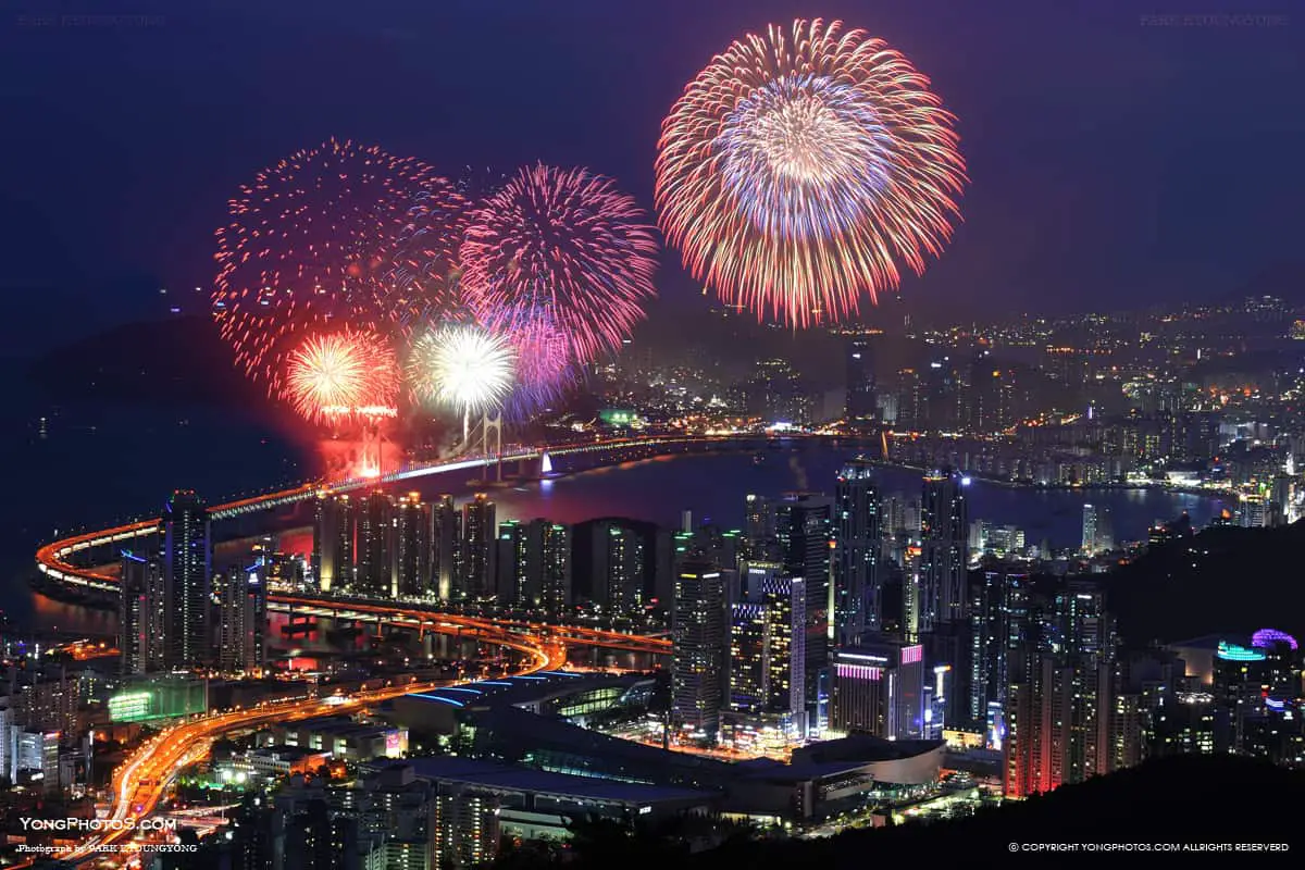 busan fireworks festival