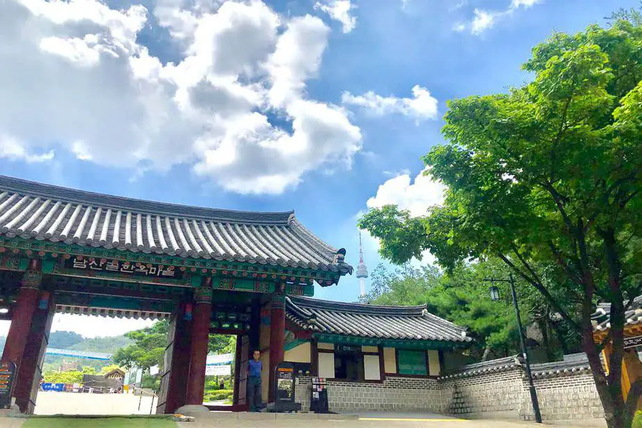 namsangol hanok village - atraksi seoul