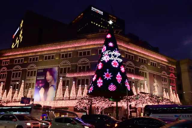 Myeongdong in Christmas