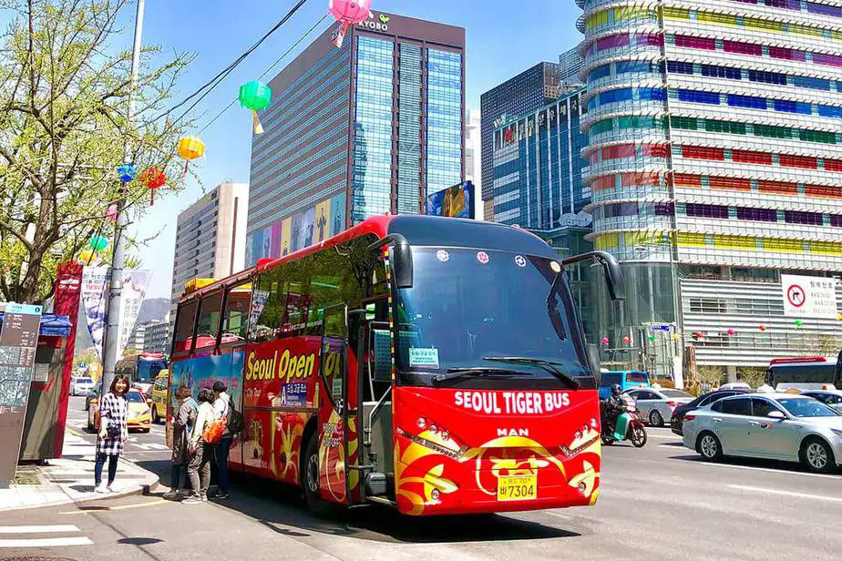 seoul city tour bus location