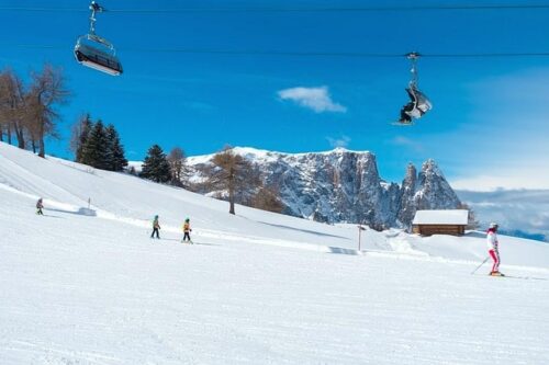 neige en corée station de ski corée