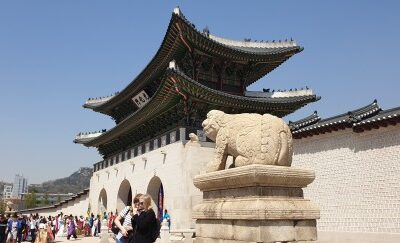 Gwanghwamun gate of Gyeongbokgung Palace