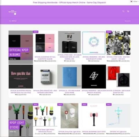 Kpop-Merchandising-Online
