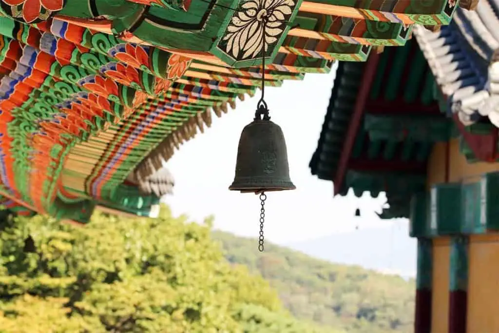 ソウルの静かな寺院