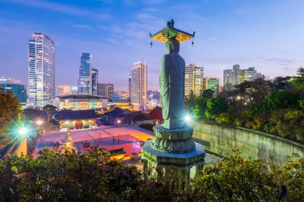 Temple in Seoul, Gangnam