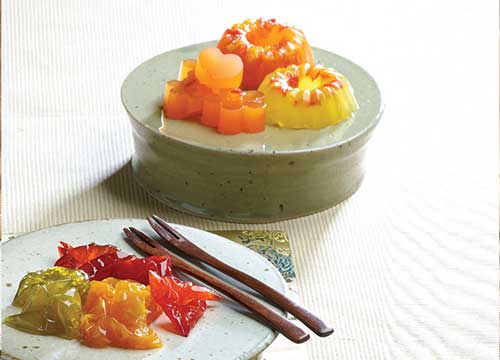 traditional Korean dessert paired perfectly with Korean tea