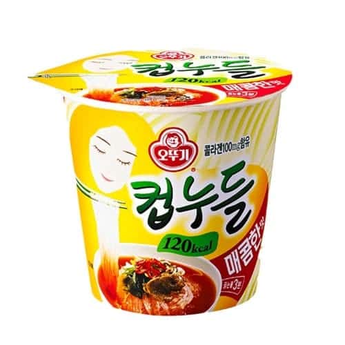 Ottogi Cellophane Diet Noodles Cup Ramen