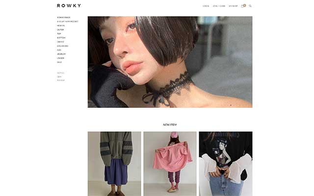 Rowky_Korean fashion online shopping mall