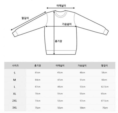 korean sizes to us