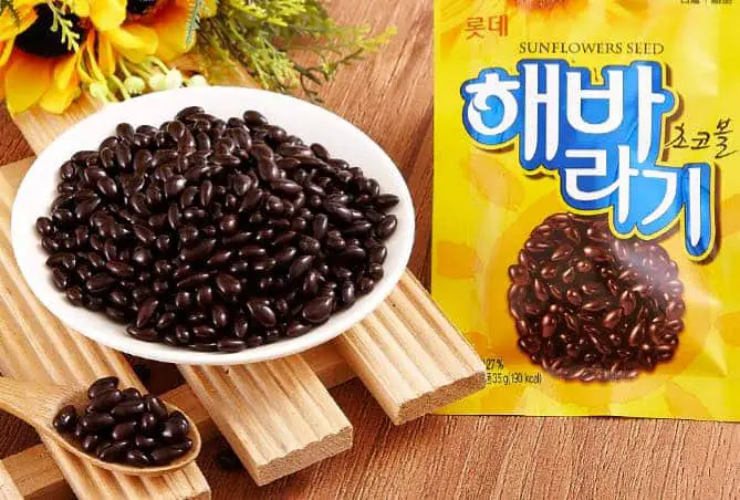 Lotte Sunflower seed choco-ball