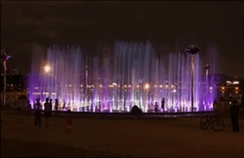 Ttukseom Music fountain show