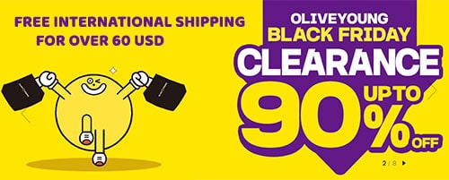 OLIVE YOUNG black friday deals