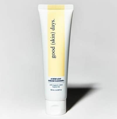 Good-skin-days-A-new-leaf-cream-Cleanser. Best Vegan Korean Skincare