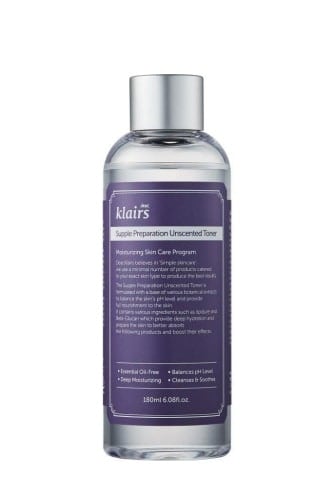 Klair-unscented-toner. Best Vegan Korean Skincare