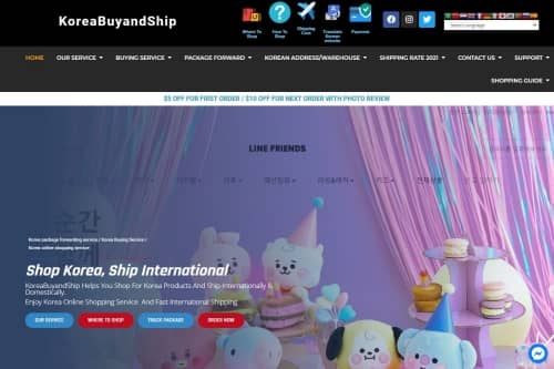 KoreaBuyandShip buying agent service