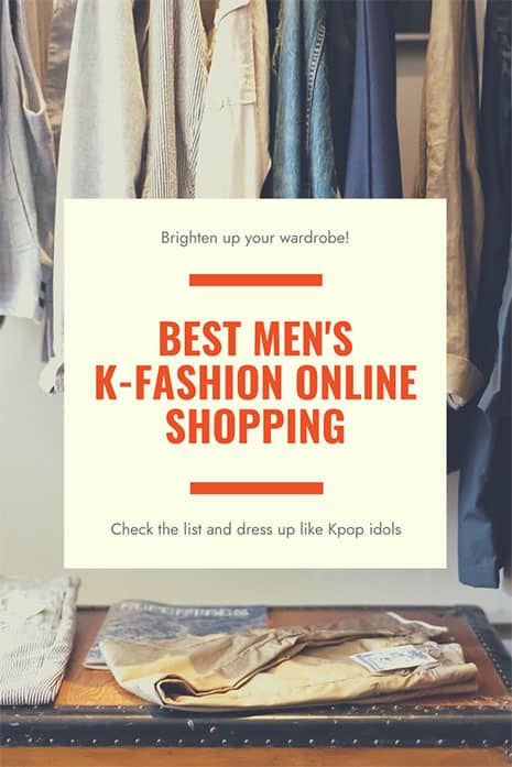 korean mens online shopping