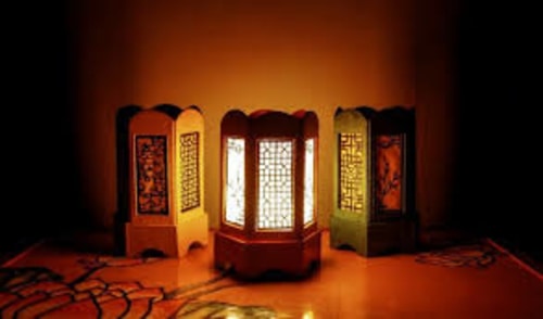 Lampada tradizionale coreana