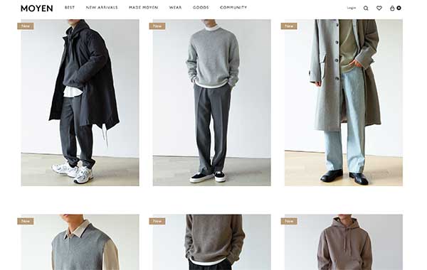 men's k-fashion online shopping