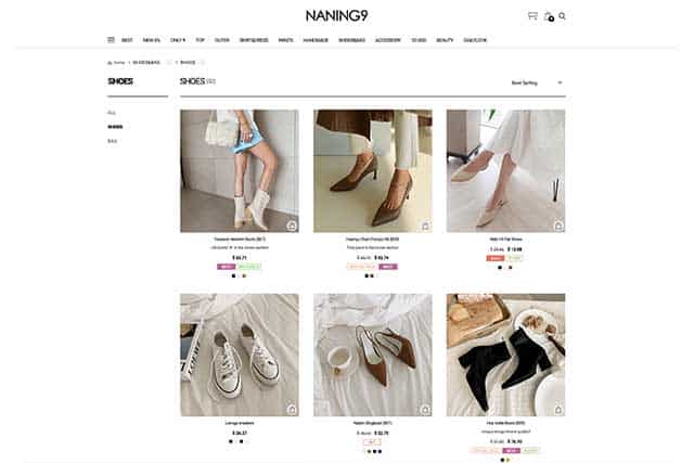 korean style fashion & shoe online for women