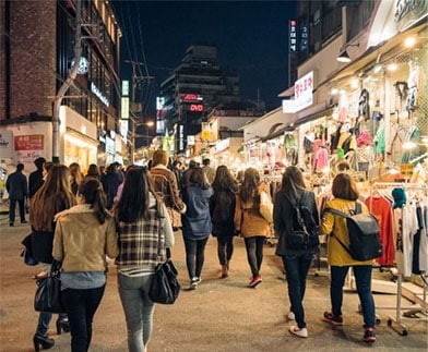 Hongik University Street