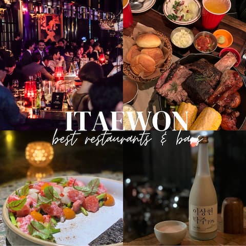 Beset Itaewon restaurants and bars