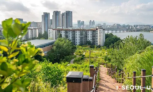 Cheongdam reservoir park instagram seoul