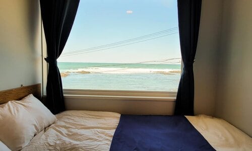 Accommodation in a traditional fishing village jeju island stay