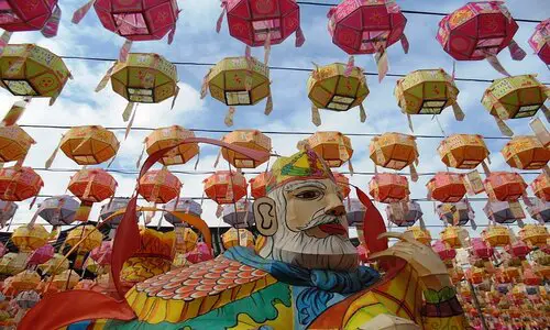 Lantern festival Buddhas birthday