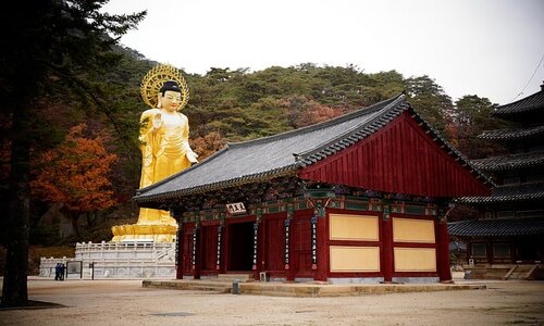 buddhist temple in korea