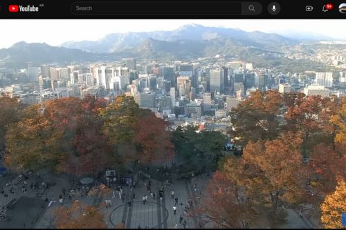 N Seoul Tower Panorama en direct
