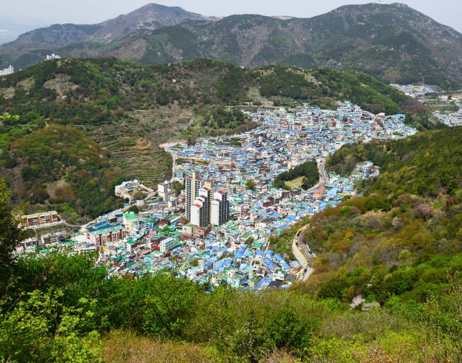 หมู่บ้านวัฒนธรรมคัมชอนในแฮอุนแดปูซาน