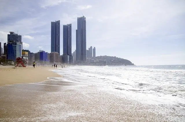 haeundae beach in busan