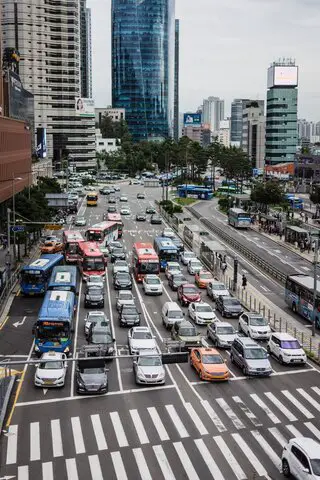 bus in seoul