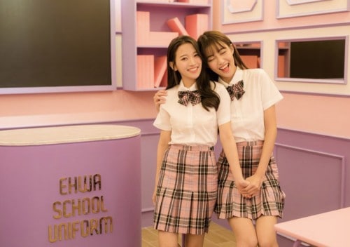 Lotte World School Uniform Rental