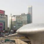 Dongdaemun Fashion Street & DDP (Dongdaemun Design Plaza) 동대문디자인플라자