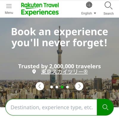 perjalanan rakuten