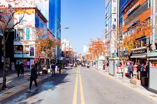 sinchon street