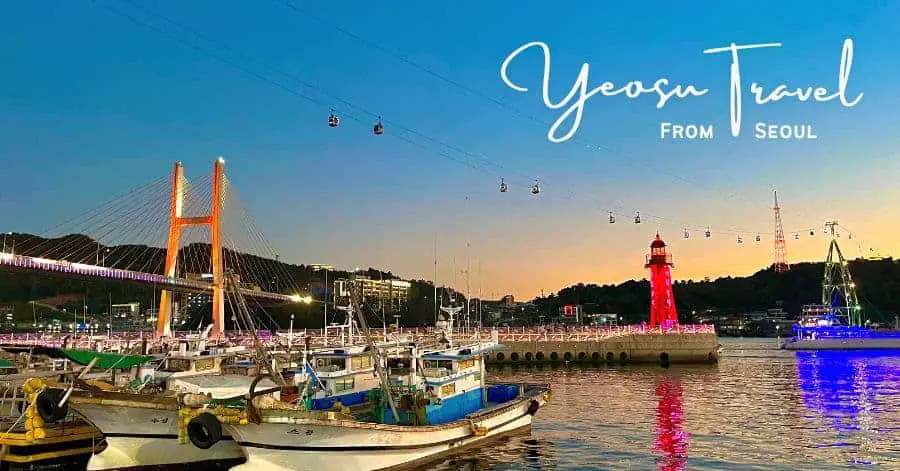 things to do in Yeosu, Korea