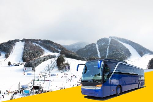 Navette de la station de ski Séoul ↔ Yongpyong