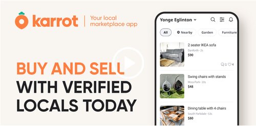 karrot website Online Marketplaces to Sell and Buy Used Items