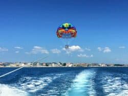 Parasailing on Jeju Island