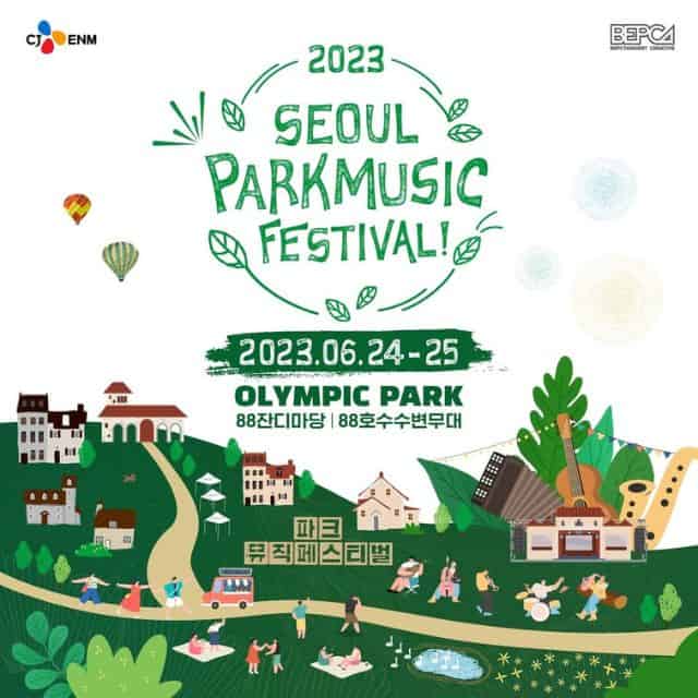 Seoul Park Music Festival 2023 Poster