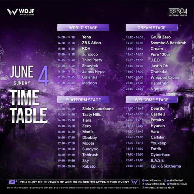 World DJ Festival 2023 Line-up
